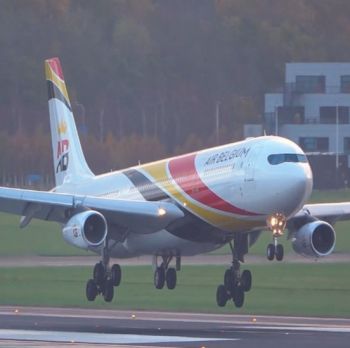 China-Belgium, by air