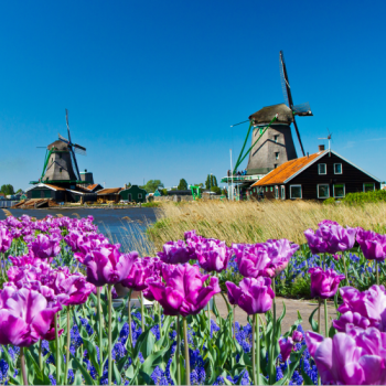 China-The Netherlands, by air