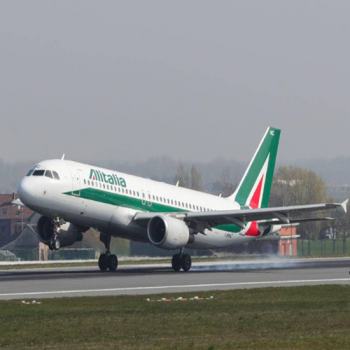 China-Italy, by air