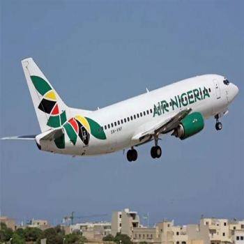 China-Nigeria, by air