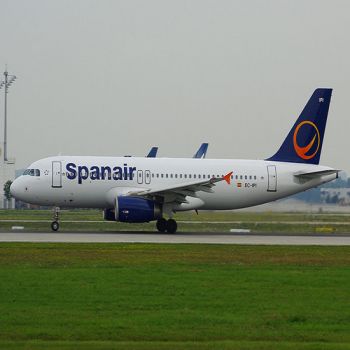 China-Spain, by air