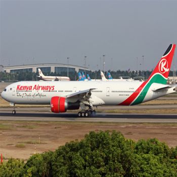 China-Kenya, by air