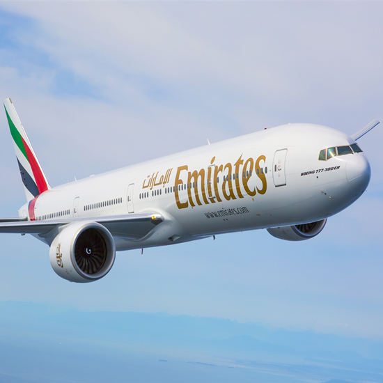 China-UAE, by air